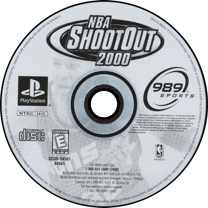 NBA ShootOut 2000 media 7 for Playstation